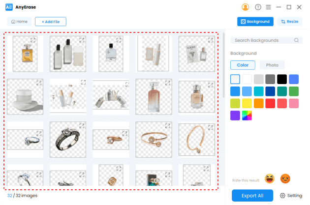 Étape: enlever l’arrière‑plan avec un outil IA